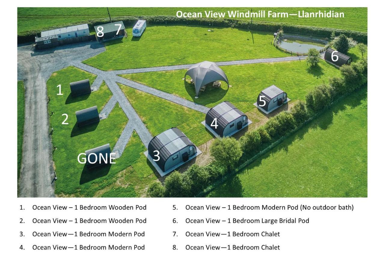 Ocean View 5 - 1 Bedroom Modern Pod - Llanrhidian Esterno foto